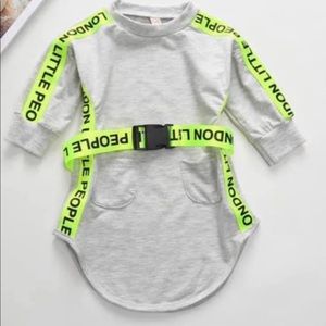 Brand new gray toddler dress